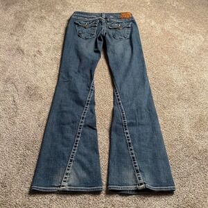 TRUE RELIGION MADE IN USA "JOEY BIG T" LOW RISE BOOTCUT DENIM